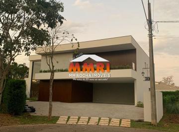 Foto 01 · Casa de alto padrão com 04 suítes para venda no Condomínio Lago Azul em Araçoiaba da Serra/SP