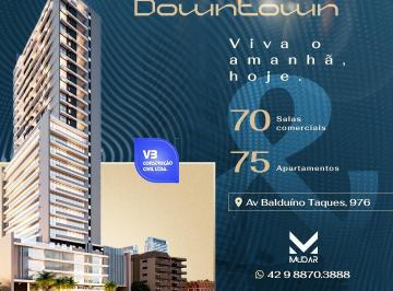 Apartamento · Downtown comercial e residencial na Balduíno Taques (lançamento)