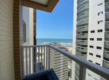 Apartamento de 2 quartos, Praia Grande · Apartamento novo na aviação Vista mar definitiva