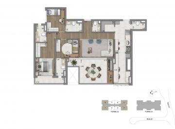 Apartamento de 3 quartos, São Paulo · Eden 2º Fase Cyrela 123m² 3 suites / 600 m² Do Metrô Brooklin / Construtora Top