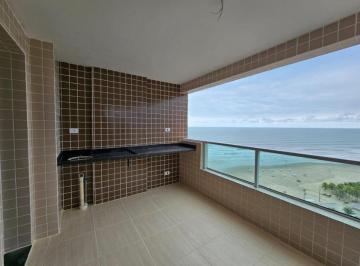 Apartamento de 2 quartos, Praia Grande · Apartamento de frente para o mar gourmet e quadra Praia Grande