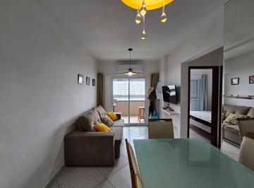 Apartamento de 2 quartos, Praia Grande · Apartamento  mobiliado 2 quartos a venda Ocian em Praia Grande SP