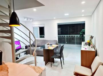 Apartamento · 140m² · 3 Quartos · 2 Vagas · Cobertura com 3 quartos à venda, 140 m² por R$ 954.000 - Parque Rebouças - São Paulo/SP