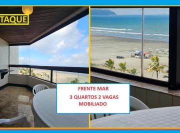 Apartamento de 3 quartos, Praia Grande · Apartamento mobiliado3 quartos frente para o mar para comprar Praia Grande SP