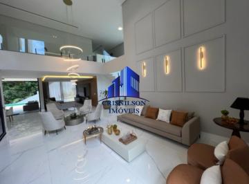 Foto 01 · CASA À VENDA ALPHAVILLE II SALVADOR R$ 7.900.000,00, NOVA, 4 SUÍTES CLIMATIZADAS, 3 CLOSETS, BANHEIR