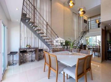 Sala de jantar · Rua 14 Norte , Águas Claras - Supremo Residence, 178,60 m², Pé Direito Duplo, Duas Suítes + Duas Sem