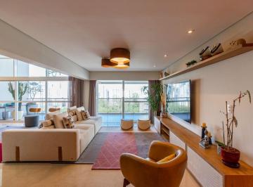 Apartamento · 238m² · 4 Quartos · 4 Vagas · IMPECÁVEL -  AMPLO LIVING COM PÉ DIREITO DUPLO - 238,26M²AU  4 SUÍTES  4  GARAGEM+DEPÓSITO