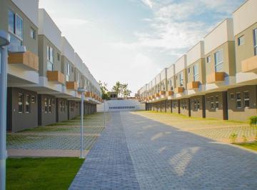 Casa · 91m² · 3 Quartos · 2 Vagas · Casa Nova com 03 dormitorios condominio fechado com lazer bairro Neopoles Natal