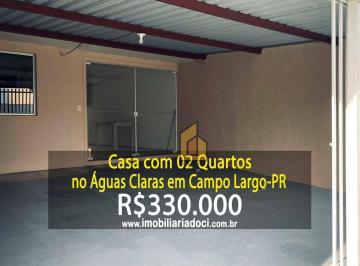 05428aa361d604d4d2bf3f648e7189e3b09d6bd7 · Casa de 02 Quartos no Águas Claras em Campo Largo-PR - A venda por R$330.000,00