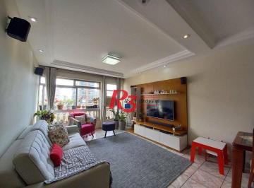 0d362544b1165795c82c0409e101a0943b0a2091 · Apartamento á venda 3 quartos 2 Vgs Demarcadas Boqueirão Santos.