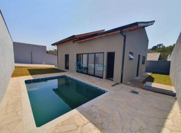 Foto 01 · Casa em condomínio com piscina, cidade de Atibaia, aceita financiamento bancário