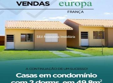 Casa · 49m² · 2 Quartos · 2 Vagas · Vila Europa Residencial França