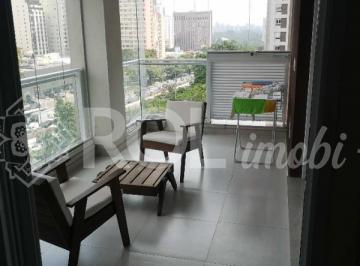 Foto 01 · Apartamento Mobiliado com 56m² Para Locação no Paraíso, 01 dormitório Suíte, 01 Vaga no Brookfield H