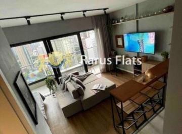 Apartamento · 39m² · 1 Quarto · 1 Vaga · Apartamento com 1 Quarto para alugar, 39m² - Itaim Bibi