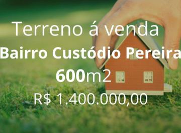 Terreno · 600m² · Terreno à venda no Bairro Custódio Pereira - Uberlândia/MG