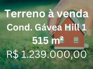 Terreno · 515m² · Terreno à venda, Condomínio Gávea Hill 1 - Uberlândia/MG