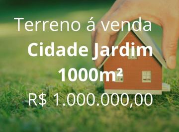 Terreno · 1000m² · Terreno à venda, bairro Cidade Jardim - Uberlândia/MG