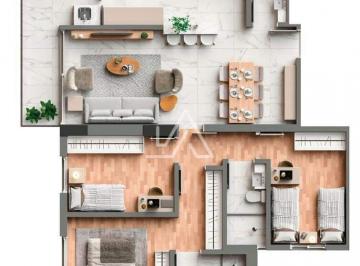 Apartamento · 94m² · 1 Vaga · APARTAMENTO TRÊS DORMITÓRIOS | THE GARDEN | VILA ANNES - PASSO FUNDO/RS
