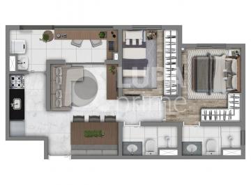 Apartamento · 44m² · 2 Quartos · 1 Vaga · APARTAMENTO COM 2 QUARTOS PARA VENDA, VILA MARIA BAIXA, SÃO PAULO