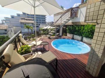 Apartamento · 5 Quartos · 3 Vagas · Cobertura Duplex de Luxo com Vista para o Mar - 5 Suítes no Jardim Oceânico