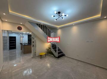 Casa · 136m² · 3 Quartos · 1 Vaga · Sobrado à venda, 3 quartos, 3 suítes, 1 vaga, Santo Antônio - São Caetano do Sul/SP