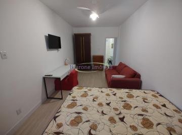 Foto 01 · Aluguel de Sala Living mobiliada na quadra da Praia do Boqueirão em Santos / SP