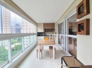 ccf70be7086c651cec3feb159c410f7d53e7b2ff · Apartamento mobiliado, à venda com 127m², 3 suítes, varanda com churrasqueira e 3 vagas - Brooklin S