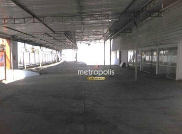 Pátio · Galpão para alugar, 634 m² por R$ 28.651,00/mês - Centro - São Bernardo do Campo/SP
