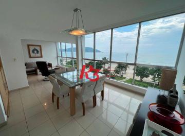 518569a33eb130269a1667675cb36de4e227e787 · Apartamento com 4 dormitórios para alugar, 240 m² por R$ 9.900,00/mês - Boqueirão - Santos/SP