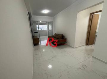 8030b2d8672eb17cb50ee57a0074f764831edeb2 · Apartamento com 2 dormitórios para alugar, 69 m² por R$ 5.500,02/mês - Boqueirão - Santos/SP