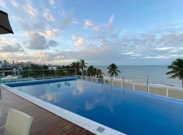 Apartamento · 140m² · 2 Quartos · 20 Vagas · Cobertura duplex Beira mar do cabo Branco