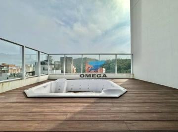 7ce6e0d540b45d10366b69aff942fa96cd687d72 · PRÉDIO NOVO! Cobertura à venda com vista mar e áreada lazer na praia das pitangueiras em Guarujá.