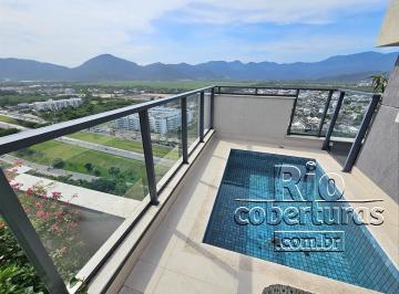 Apartamento de 4 quartos, Rio de Janeiro · Cobertura à venda no Recreio. Barra Bonita. Nova. Vista panorâmica. 4 Quartos.
