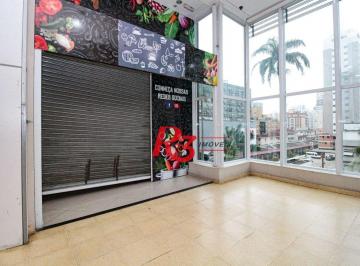 549b49fde3ab6b581acb46687edab7ba6051e86d · Loja para alugar, 29 m² por R$ 5.000,00/mês - Gonzaga - Santos/SP
