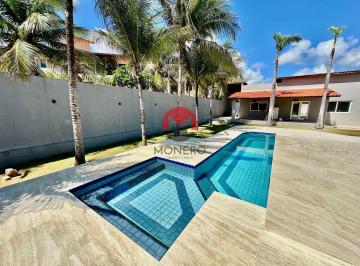 Casa · 450m² · 5 Quartos · 6 Vagas · MANSÃO com 450m2 à VENDA apenas 400 METROS da PRAIA e perto do BEACH PARK | Porto das Dunas, Aquir