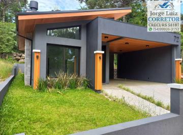 Casa de 3 quartos, Nova Petrópolis · Moderna casa nova a venda