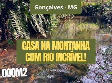 Rural , Gonçalves · Chácara com rio, floresta e água pura. Última chance em Gonçalves MG