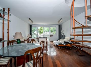 sala · Cobertura à venda, 4 quartos, 1 suíte, 1 vaga, Cosme Velho - RIO DE JANEIRO/RJ