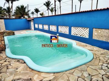 Casa · 142m² · 4 Quartos · 14 Vagas · Casa com piscina Maravilhosa ! Frente ao mar, Melhor bairro de Mongaguá !!!