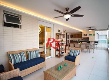 1a610749a9e70bcd4deffbdc96f03b6b21441a19 · Apartamento com 3 dormitórios à venda, 163 m² por R$ 2.350.000,00 - Boqueirão - Santos/SP