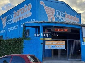 Faixada · Galpão à venda, 580 m² por R$ 1.000.000,00 - Centro - São Vicente/SP