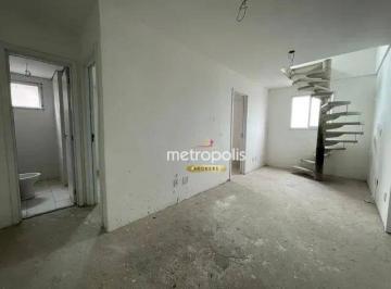 Sala · Cobertura à venda, 107 m² por R$ 425.000,00 - Jardim Cristiane - Santo André/SP