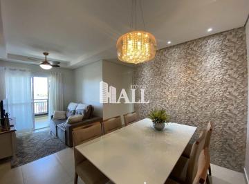 Apartamento · 75m² · 3 Quartos · 2 Vagas · Apartamento com 3 dorms, Parque Residencial Comendador Mançor Daud, São José do Rio Preto - R$ 575 m