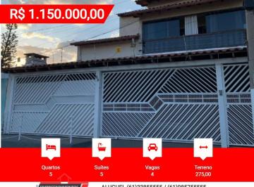 Casa de 5 quartos, Gama · Casa / Sobrado para Venda no bairro Gama - Setor Leste