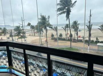 Apartamento · 143m² · 3 Quartos · 2 Vagas · Apartamento 3 dorms em Prédio Frente Mar na Vila Tupi - Praia Grande, SP
