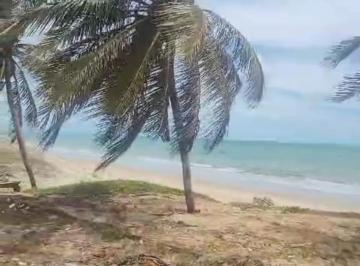 Terreno de 2 quartos, Rio do Fogo · TERRENO NA PRAIA DE ZUMBI PÉ NA AREIA, VISTA SIMPLESMENTE MARAVILHOSA