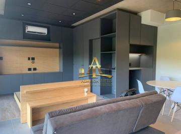 763c6569083a2f293b1c56558df0482644b52079 · Apartamento com 1 dormitório à venda, 50 m² - Trix Tamboré - Santana de Parnaíba/São Paulo.