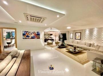 Foto 01 · Apartamento de luxo na Ponta da Praia: 4 quartos, 4 suítes, 3 salas, 6 banheiros, 4 vagas de garagem