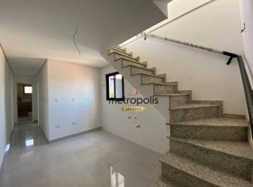 Sala · Cobertura com 2 dormitórios à venda, 100 m² por R$ 610.000,00 - Campestre - Santo André/SP