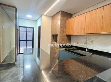 Cozinha · Sobrado à venda, 150 m² por R$ 880.000,00 - Parque Novo Oratório - Santo André/SP
